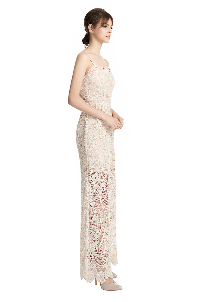 side view of the dress